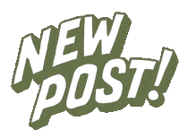 New Post Sticker by InkHead Prints