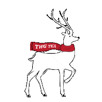 Happy Christmas Sticker by TWGTeaOfficial