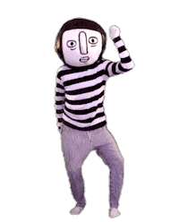 Len Dancing Sticker