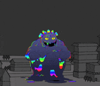 Monster Creature GIF by Pizza Ninjas