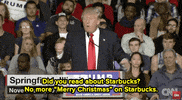 donald trump christmas GIF