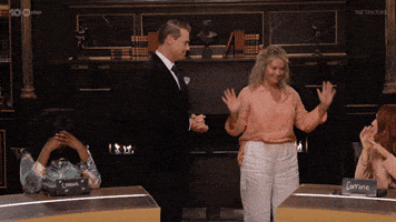 Exit Leaving GIF by The Traitors Australia