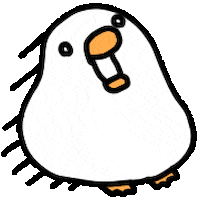 Weishasha giphyupload tired duck sick Sticker