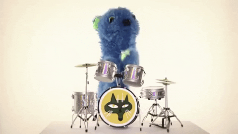 puppet drummer GIF by Charlie Mars