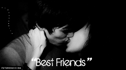 kissing best friends GIF