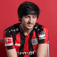 Sardar Azmoun Shrug GIF by Bayer 04 Leverkusen