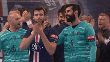 Happy End Of The Game GIF by Paris Saint-Germain Handball