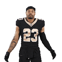 Football What Sticker by New Orleans Saints