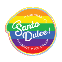 Rainbow Love Sticker by Santo Dulce!
