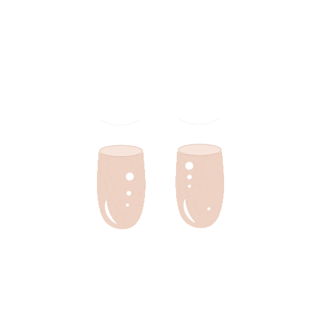 VerriBerri_Digital cheers wine drinks bubbles Sticker