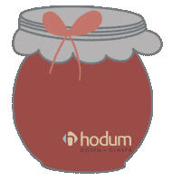 Breakfast Strawberry Sticker by hodum_gmbh