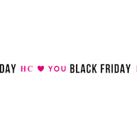 Black Friday Hc Sticker by Hondos Center