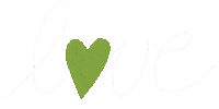 Lettering Love Sticker by Daniela Nachtigall