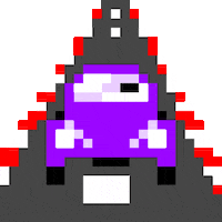 Pixel Driving Sticker