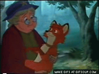 the fox and the hound GIF