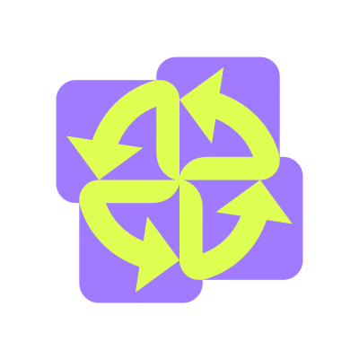 Recycle Smile Sticker by reEDIT