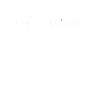 Life Typography Sticker