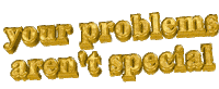 problems Sticker by AnimatedText