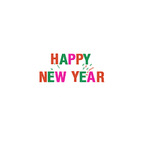 Happy New Year Party Sticker by AliveNow Creative Tech Studio