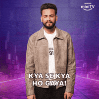 Disappointed Shock GIF by Amazon miniTV