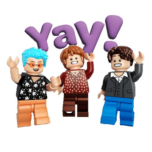 3D Toy Sticker by LEGO