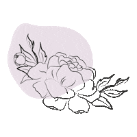 Vintage Flower Sticker