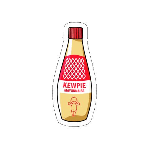 Sauce Dressing Sticker by kewpieusa