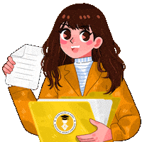 Happy Girl Sticker by Edcent id