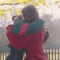 Best Friends Hug GIF by Jenna Raine