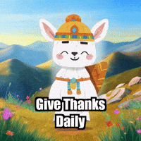 Gratitude Wisdom GIF by Llamaozi