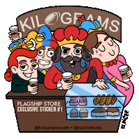 Playing Cards Coffee Sticker by RunIt Decks