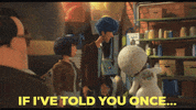 Listen Emily Blunt GIF by The Animal Crackers Movie