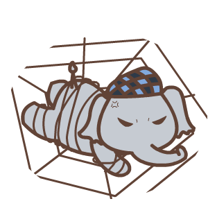 Emoji Elephant Sticker