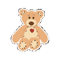 awcgraphics bear papa millers papa bear Sticker