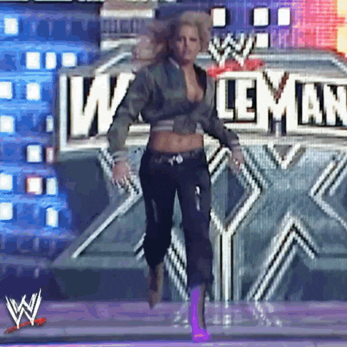 On My Way Run GIF by Trish Stratus