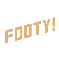 Aussie Rules Pie Sticker by AFL
