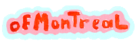 Of Montreal Sticker by Polyvinyl Records