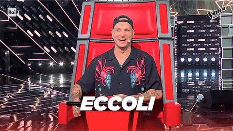 Clementino GIF by The Voice of Italy