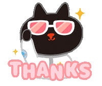 Cat Cheers Sticker by Kuroro_Official