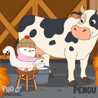 Penguin Milk GIF by Pudgy Penguins