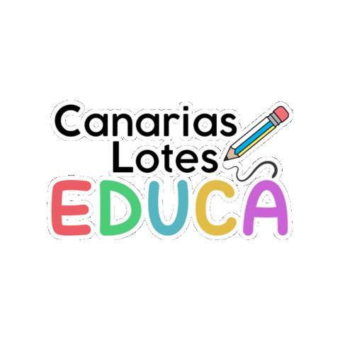 Logo Educa Sticker by Canarias Lotes