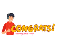 Video Congratulations Sticker by Electroworld
