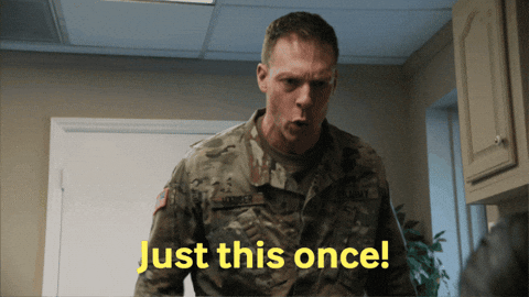 OfficeJoeDJM giphygifmaker angry army yelling GIF