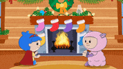 Happy Christmas GIF by Mother Goose Club
