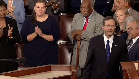 Kamala Harris Handshake GIF by GIPHY News