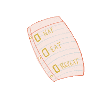 Llyndze food pink retro vintage Sticker