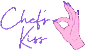 ellie___foster pink kiss hand purple Sticker
