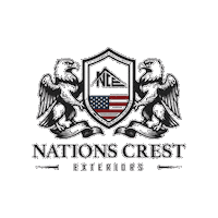 NationsCrestExterior logo crest roofing nce Sticker