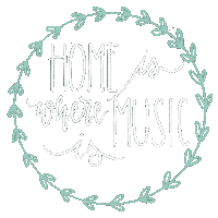 haenbe music home haenbe home is where music is Sticker