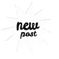 New Post Nouveau Sticker